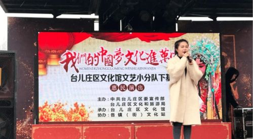 公共文化服务效能再提升 文化生活日益丰富中,台儿庄区文化惠民在行动